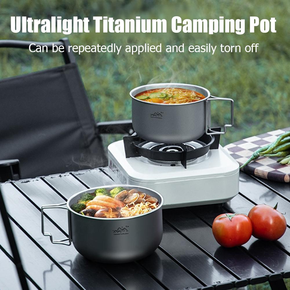 Ultralight Titanium Backpackin – обзор и цена Camping Cooking Pot With Lid