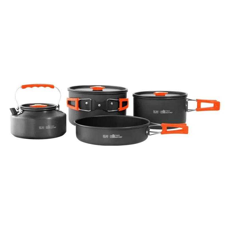 Camping Cookware Set – Outdoor – обзор и цена Camping Cooking Set With Kettle