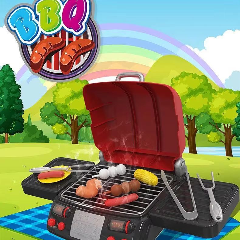 Children's Electric Play Food  – обзор и цена Camping Cooking And Eating Set