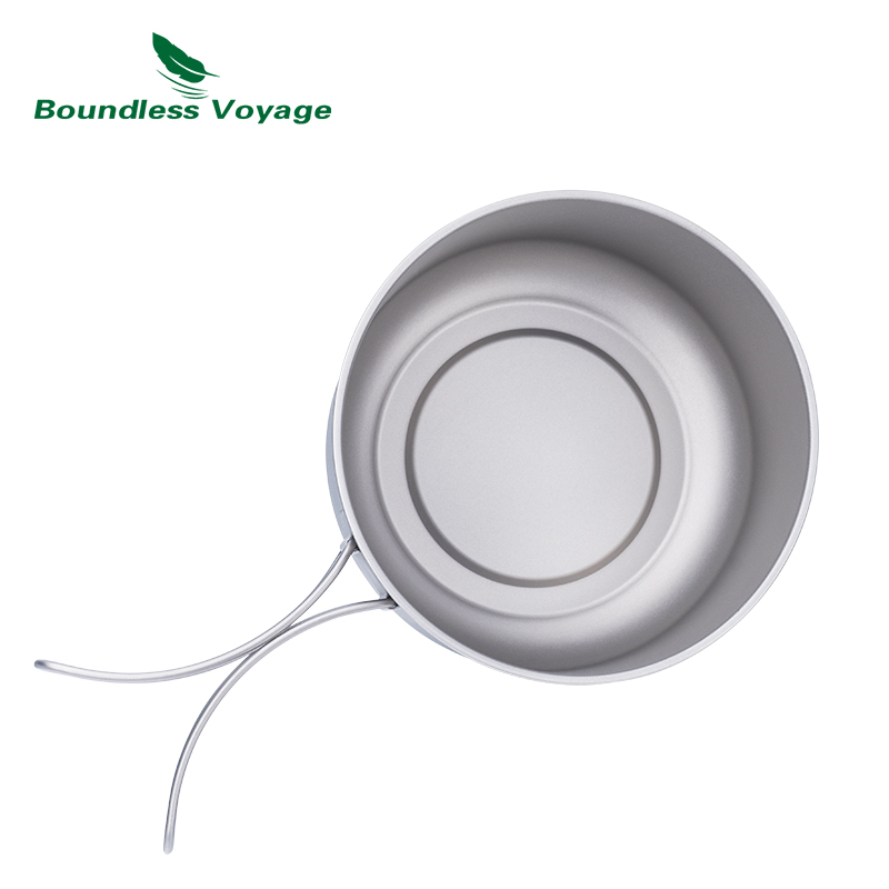 Boundless Voyage Titanium Camp – обзор и цена Camping Cooking Pot With Lid