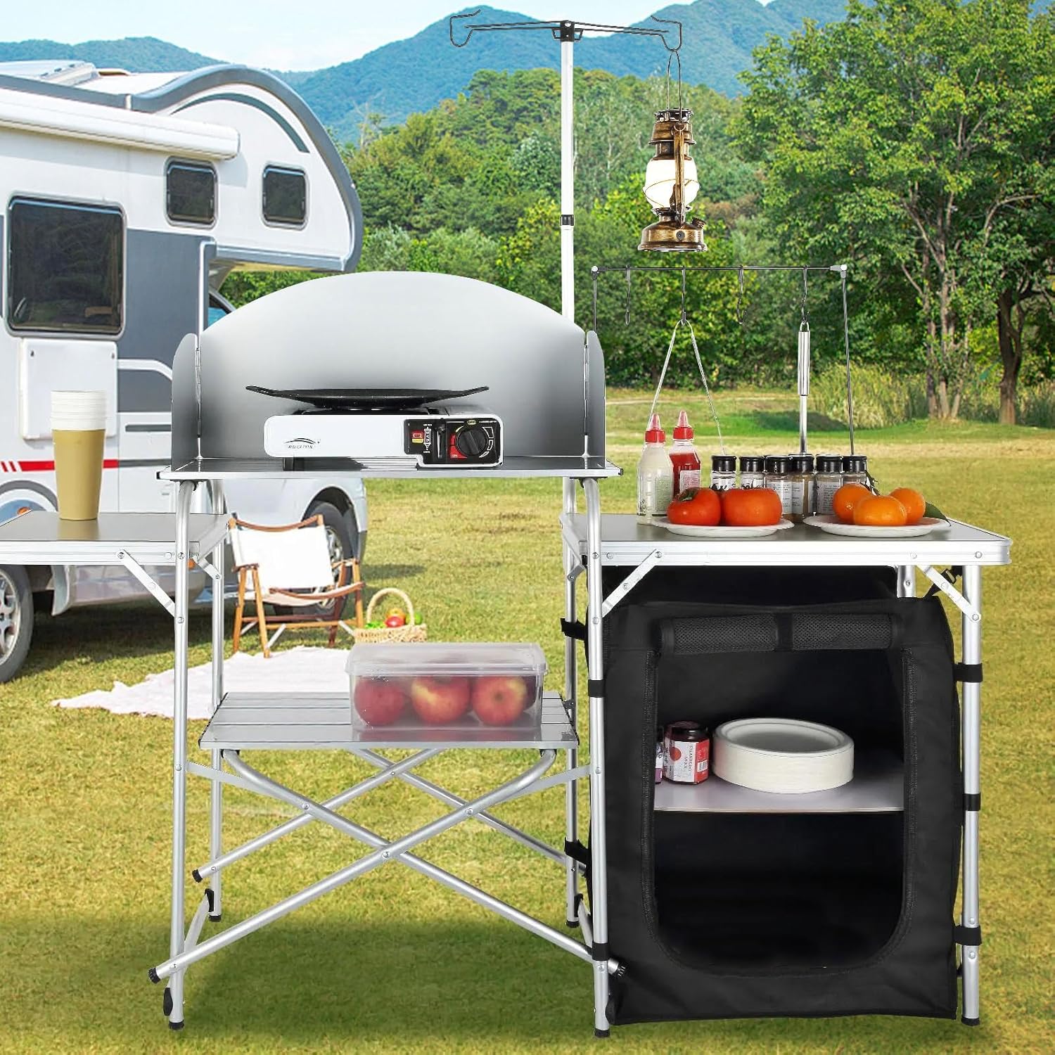 Camping Kitchen Table, Folding – обзор и цена Camping Cooking Bag