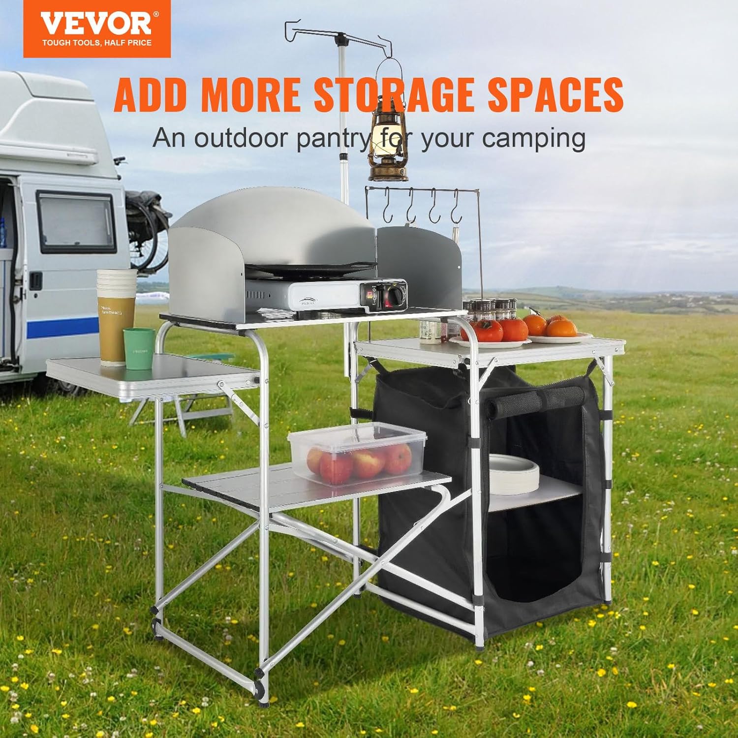 Camping Kitchen Table, Folding – обзор и цена Camping Cooking Bag