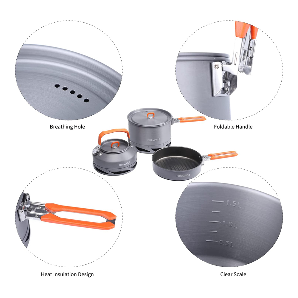 Fire Maple Camping Cookware Ut – обзор и цена Camping Cooking Pack