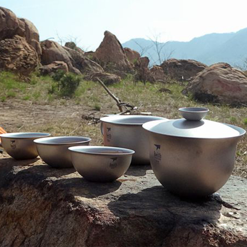 Keith Titanium Kung Fu Tea Set – обзор и цена Camping Cooking Set With Kettle