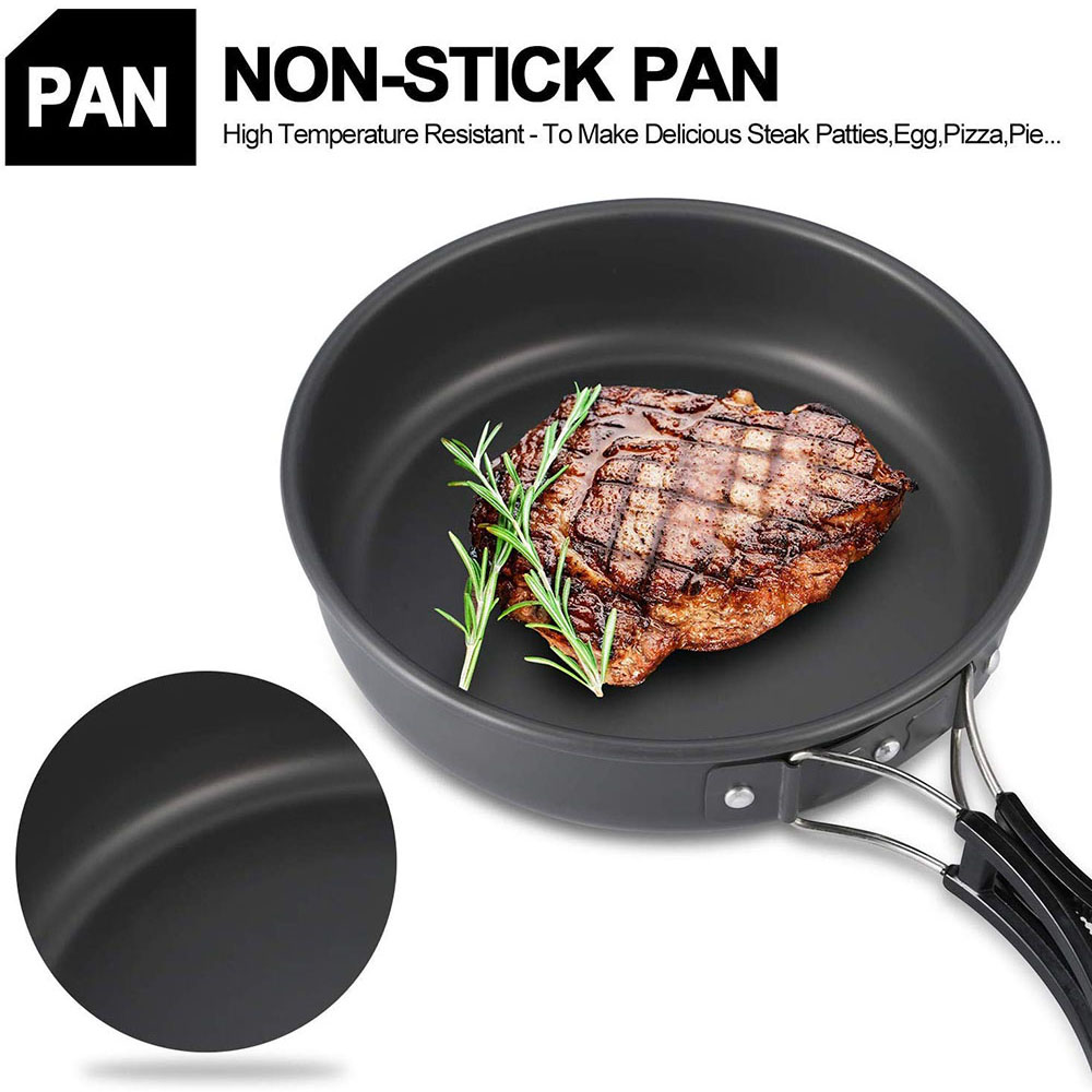 Outdoor camping cookware set m – обзор и цена Camping Hiking Cooking