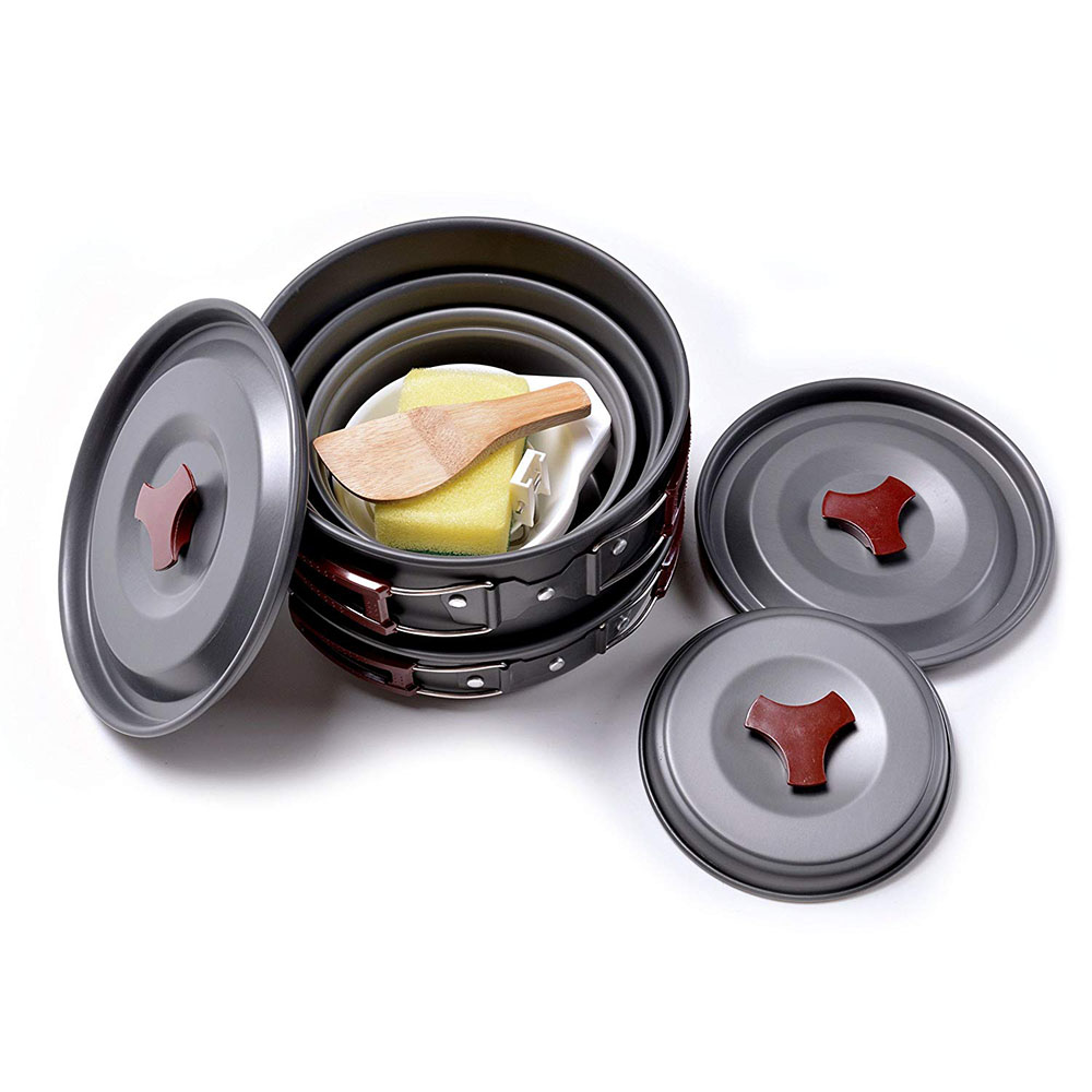Outdoor Camping Cookware Kit N – обзор и цена Camping Cooking Pack