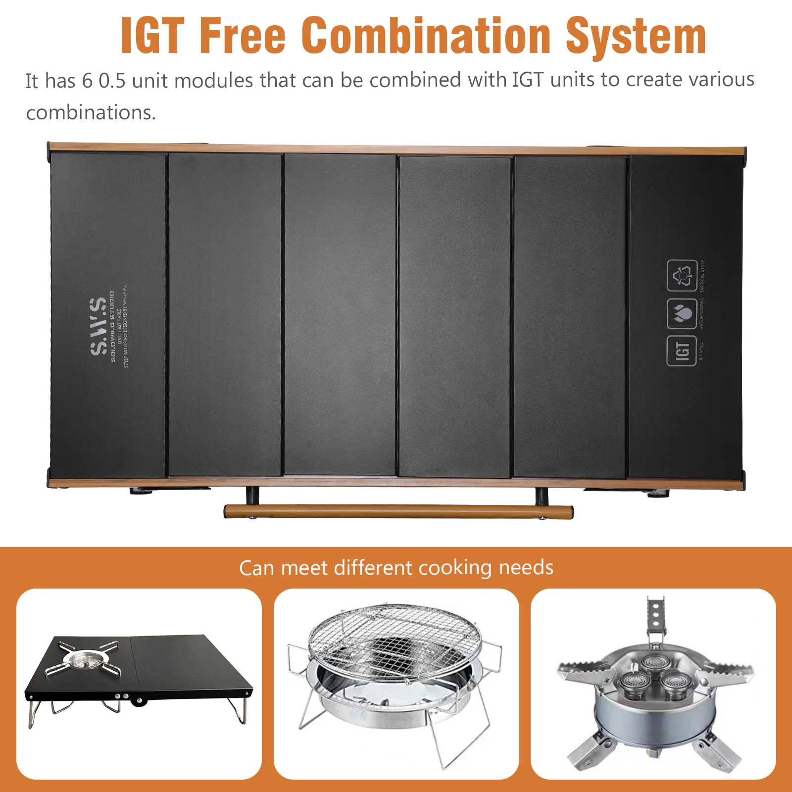 IGT Unit Combination Table wit – обзор и цена Camping Cooking Unit
