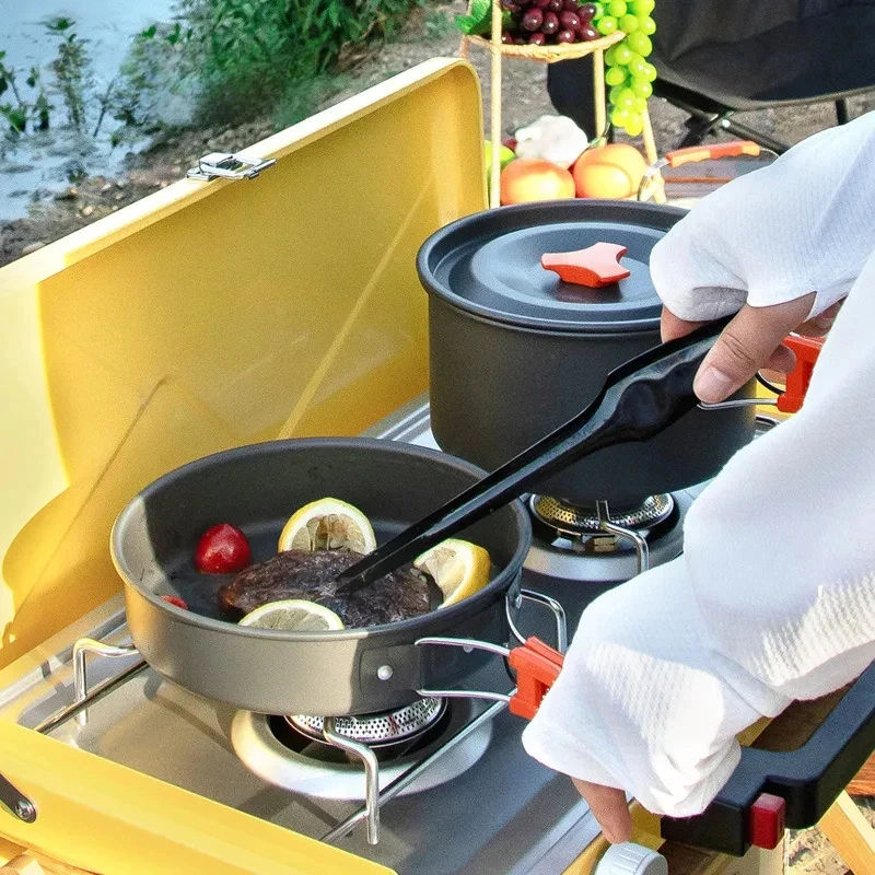 Camping Cookware Set Outdoor P – обзор и цена Camping Cooking Bundle