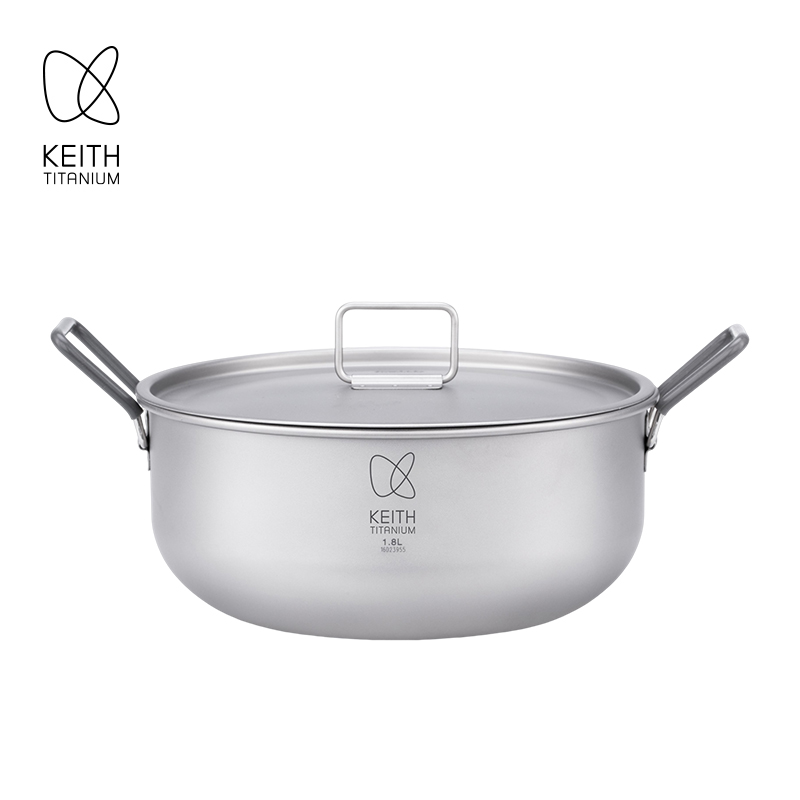 KEITH 1.8L Pure Titanium Cooki – обзор и цена Camping Cooking Handle