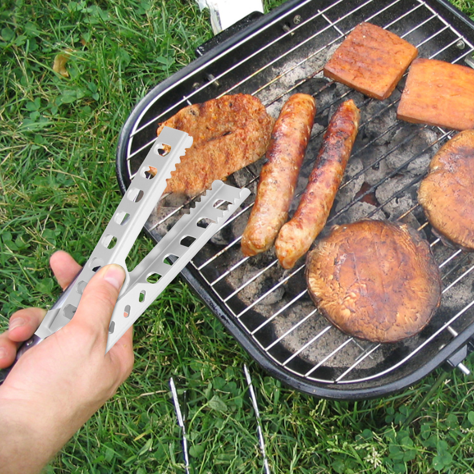 Hot Plate Clip Aluminum Alloy  – обзор и цена Camping Cooking Hot Plate