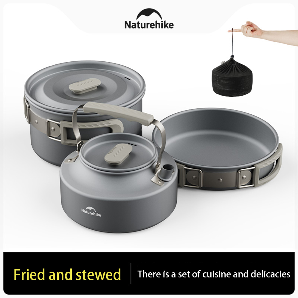 Naturehike Outdoor Pot Set,Cam – обзор и цена Camping Hiking Cooking