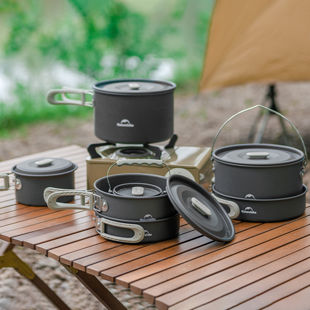 Naturehike Outdoor Pot Set,Cam – обзор и цена Camping Hiking Cooking