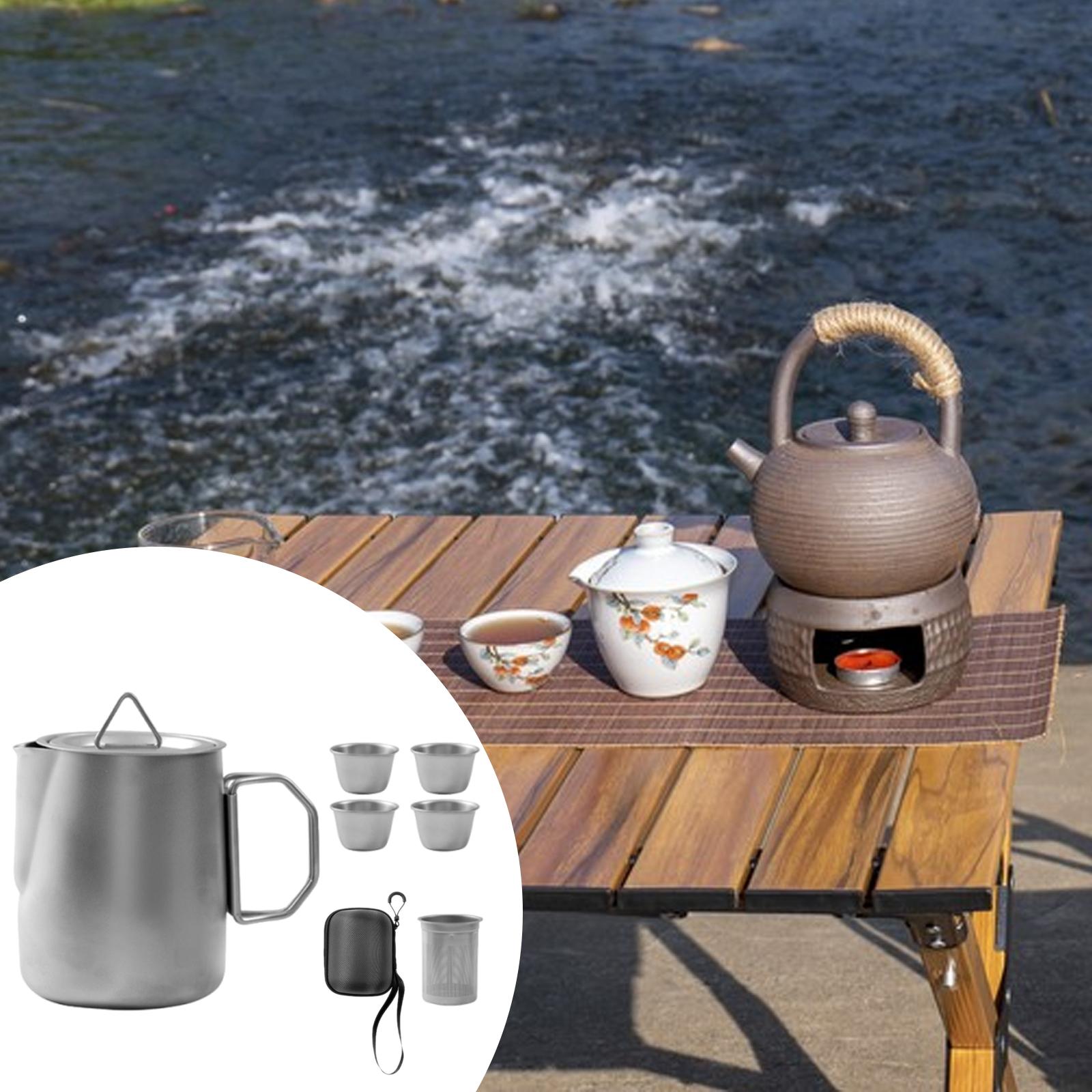 Stainless Steel Camping Cup Tr – обзор и цена Camping Cooking Set For 4
