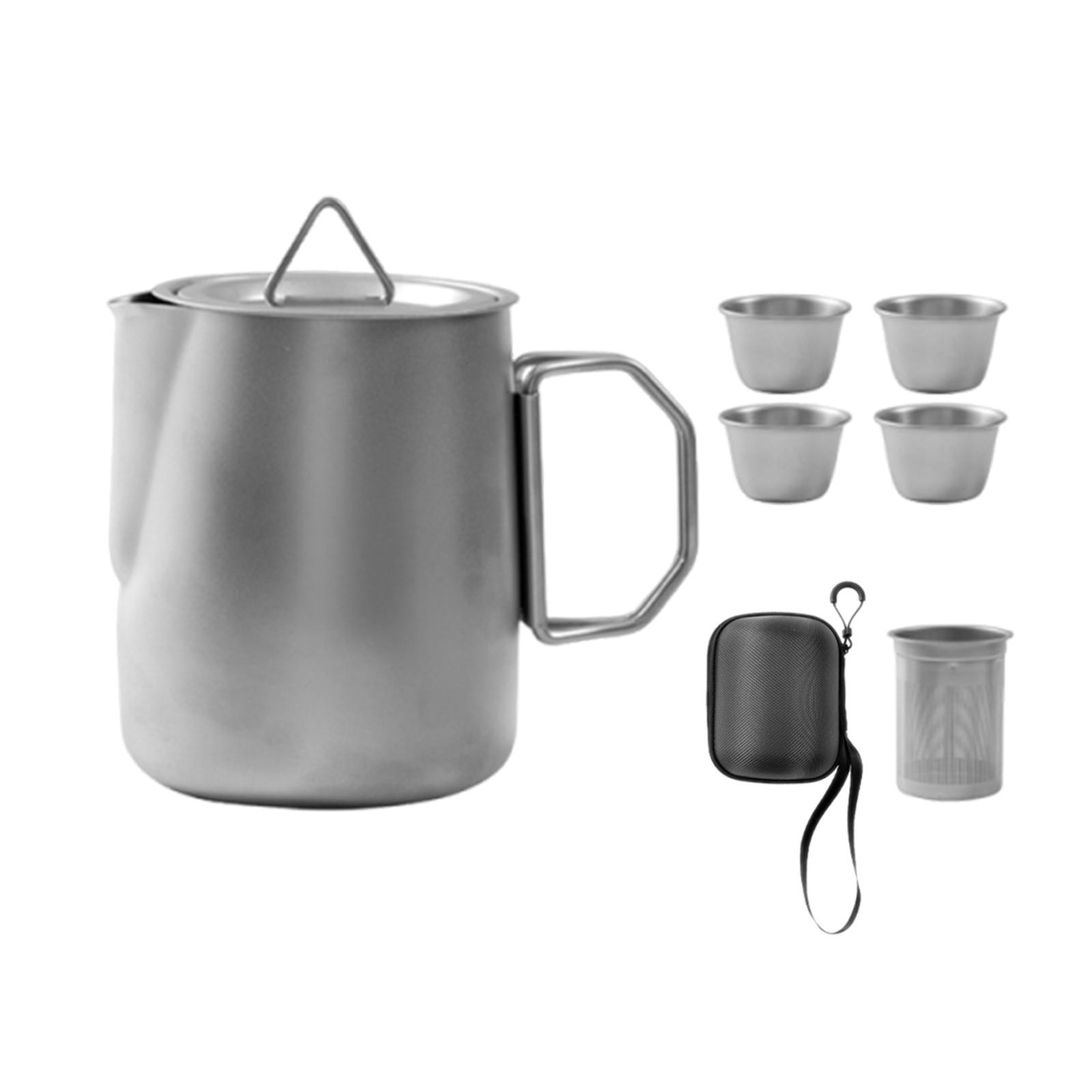Stainless Steel Camping Cup Tr – обзор и цена Camping Cooking Set For 4