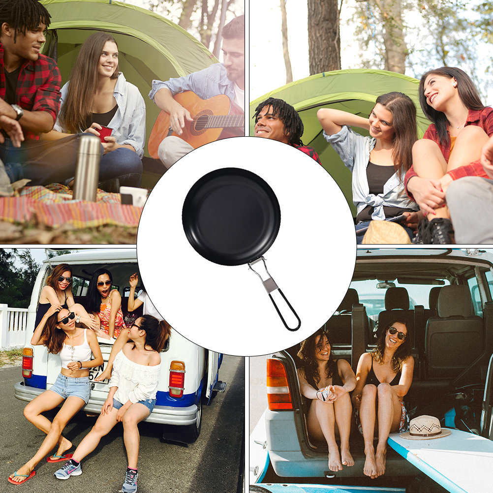 Camping Non Stick Frying Pan 9 – обзор и цена Camping Cooking Handle