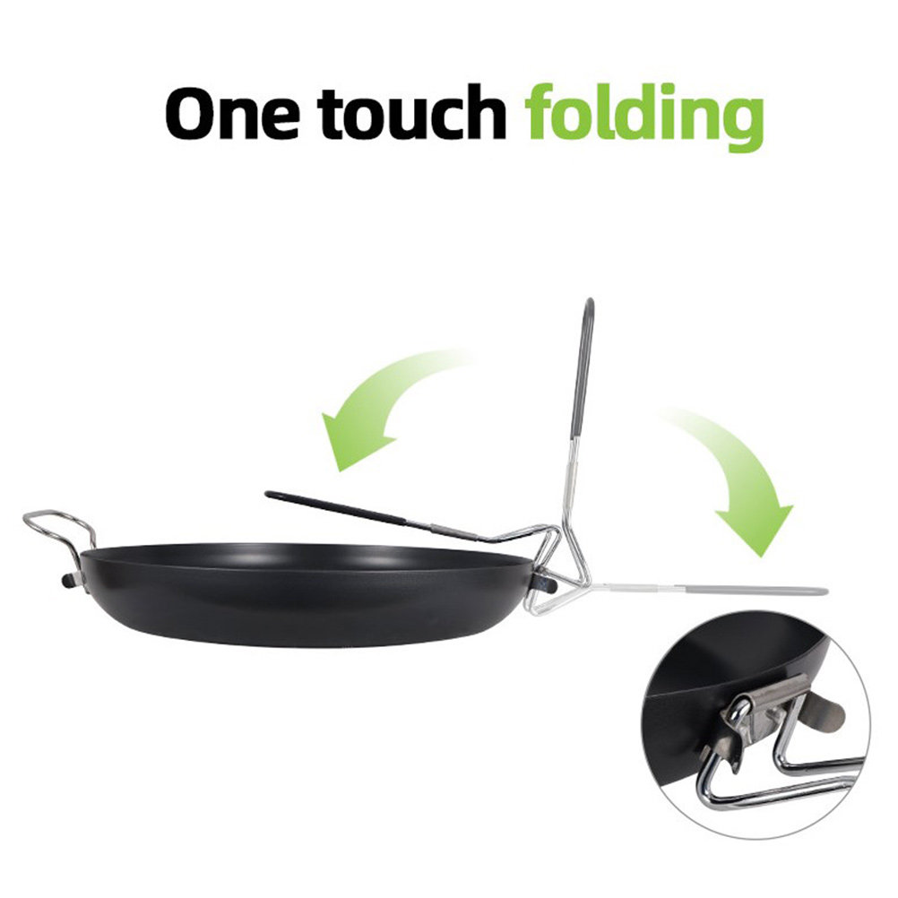 Camping Non Stick Frying Pan 9 – обзор и цена Camping Cooking Handle