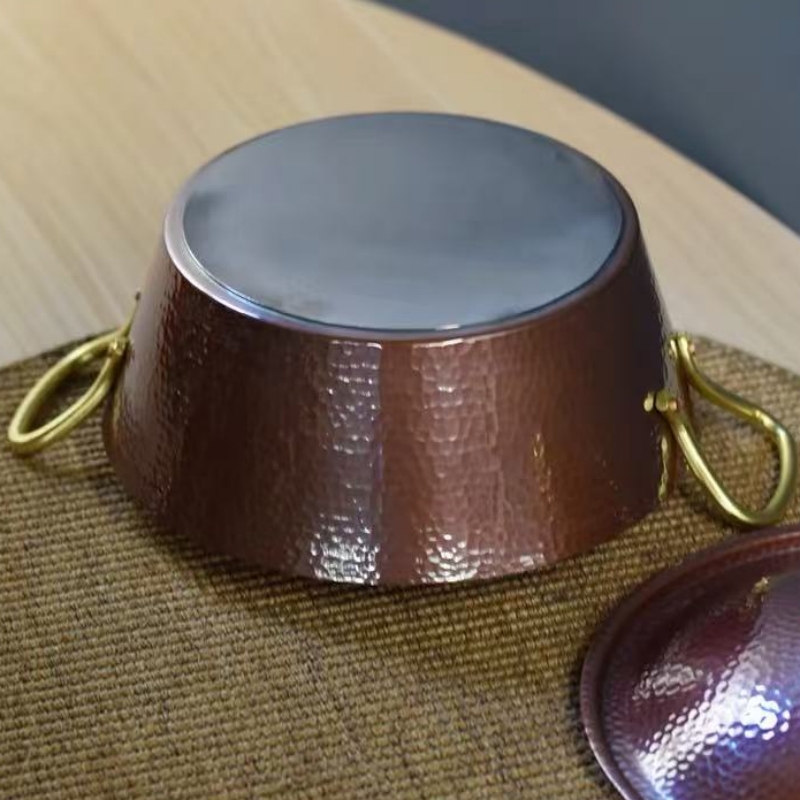Handcrafted Vintage Copper Pot – обзор и цена Camping Cooking Pot With Lid
