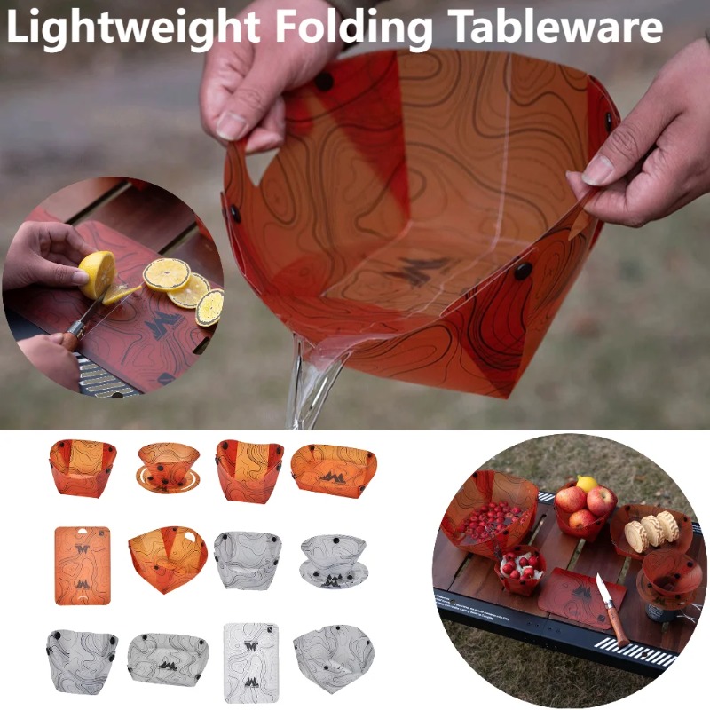 Foldable Camping Tableware Por – обзор и цена Camping Cooking Pack