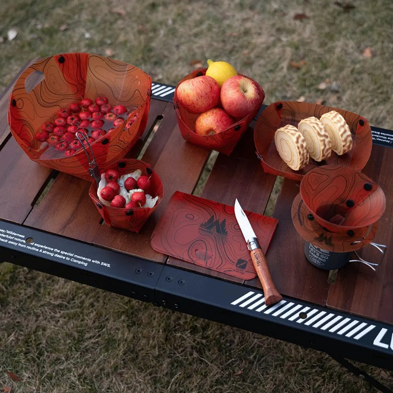 Foldable Camping Tableware Por – обзор и цена Camping Cooking Pack