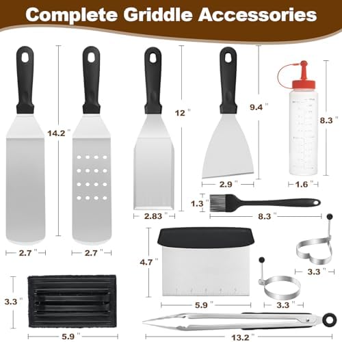 14PCS Griddle Accessories Kit  – обзор и цена Camping Cooking Accessories Set